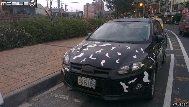 下班途中遇到~~新的耶