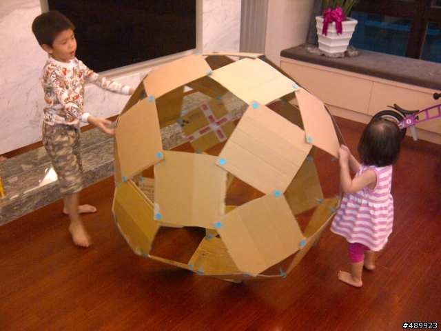 鋼鐵人 MARK VI 1:1 模型製作過程分享 – 紙箱手創 DIY