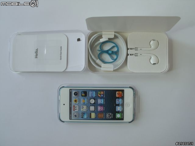 藍色iPod Touch 5開箱!!