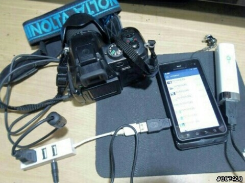 原來Milestone 3有支援USB OTG...