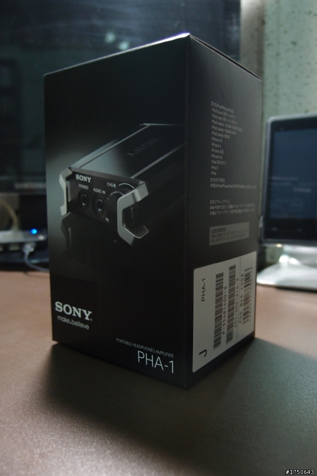 [開箱]SONY PHA-1 (iPod digital、USB DAC、耳擴)