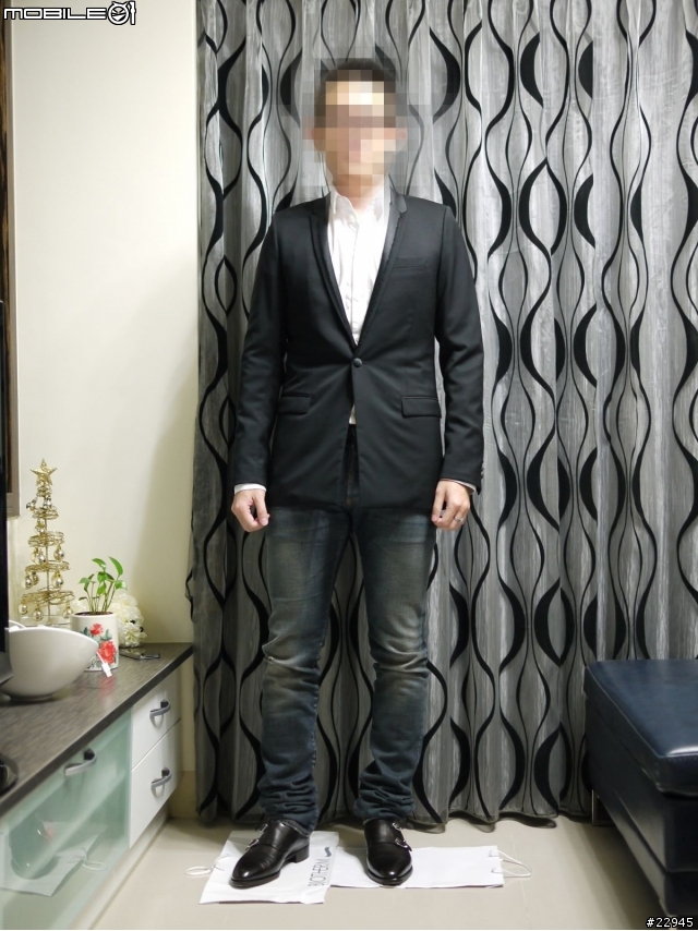 [分享] 暖身吧 西裝外套 X 刷色丹寧 X 雙扣皮鞋