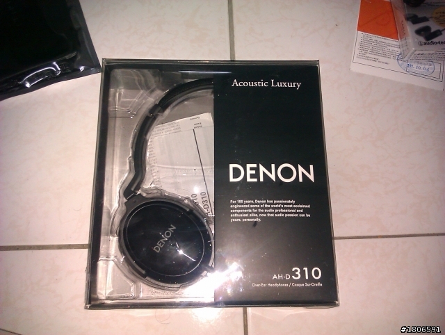 DENON AH-D310 [開箱](第一次嘗試開箱）