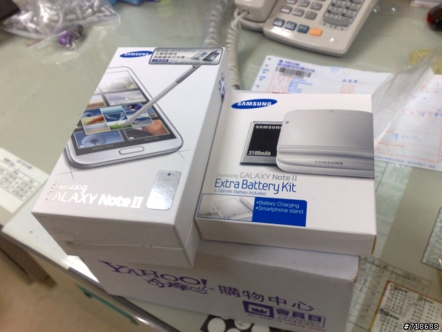 YAHOO購物NOTE2 32G白開箱(附早鳥禮)