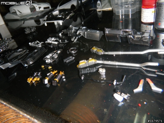 [1/24車模改裝分享] 雙神會戰 東洋神劍(LFA)vs東瀛戰神(GTR) 製作第2篇