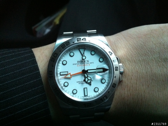 Rolex Explorer II - 216570 白探險家 (簡易開箱)