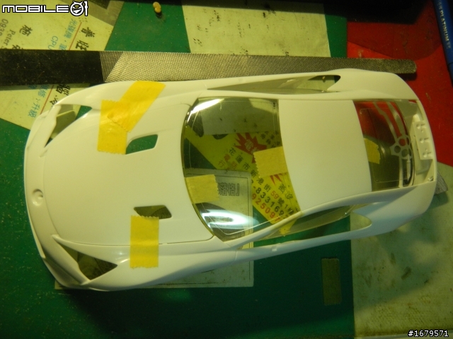 [1/24車模改裝分享]  雙神會戰  東洋神劍(LFA)vs東瀛戰神(GTR)   製作第1篇