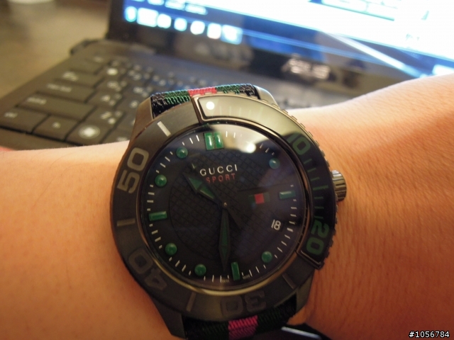時尚錶也能出頭天! GUCCI SPORT 經典色上手!