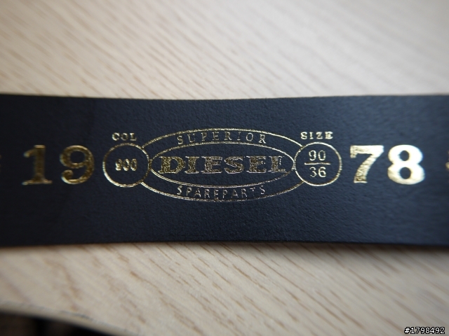 DIESEL - 九百元有找的義大利製皮帶
