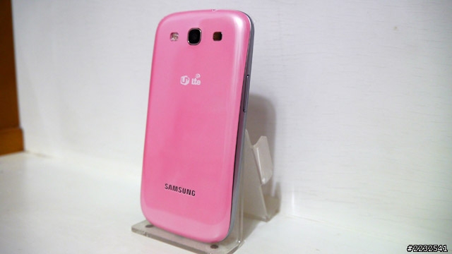 Samsung S3公主系甜美粉紅色 (韓版SHV-E210L) 簡單開箱 [SIII]
