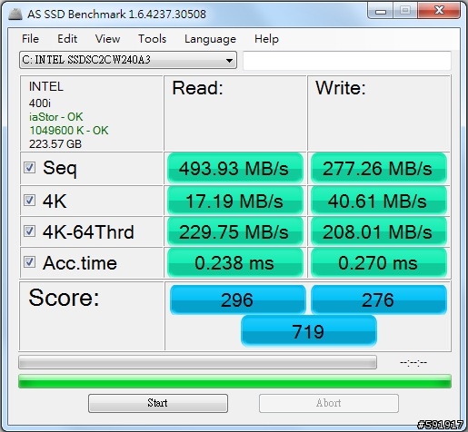 [簡易開箱] Intel SSD 520 240Gb in ThinkPad T420s