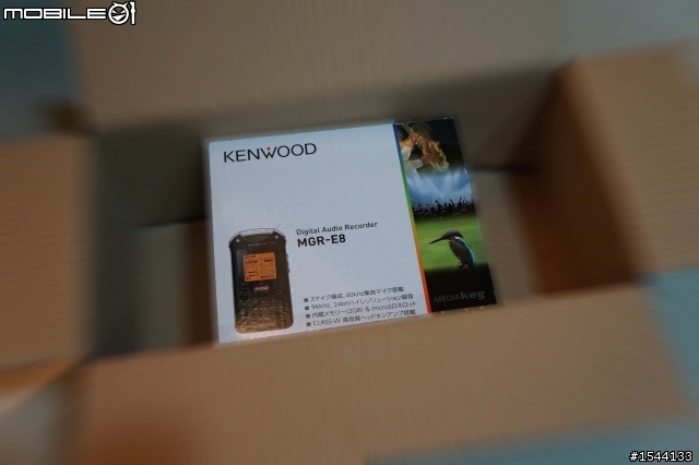 [簡單分享] KENWOOD MGR-E8 錄音筆
