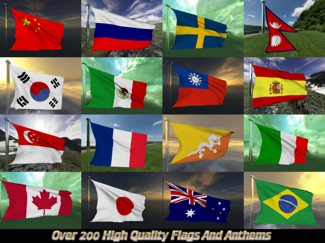 [分享] Fly My Flags - 用國旗來為台灣加油吧!