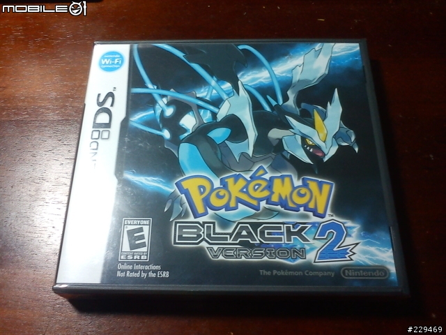 [NDS]流了六個月的口水 之 美版 Pokemon Black Version 2 開盒