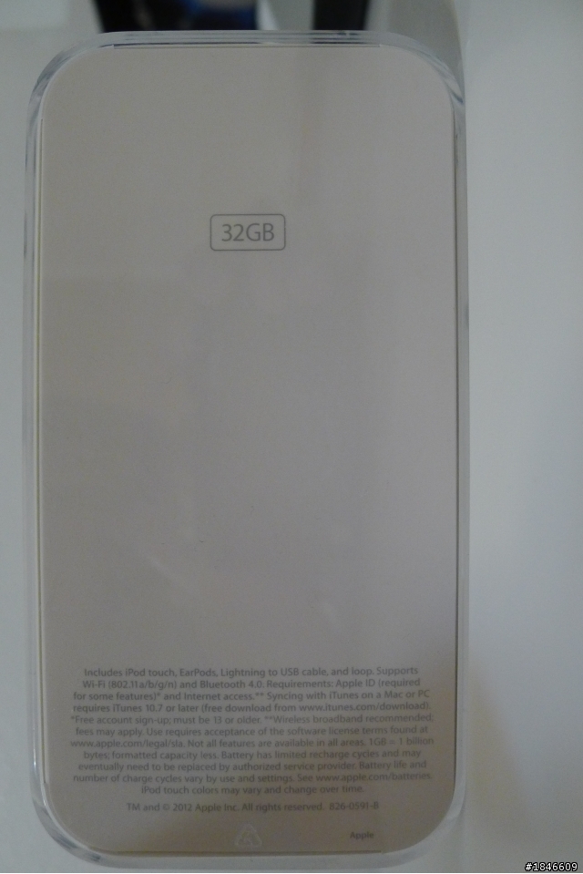 iPod touch 5th in red 開箱