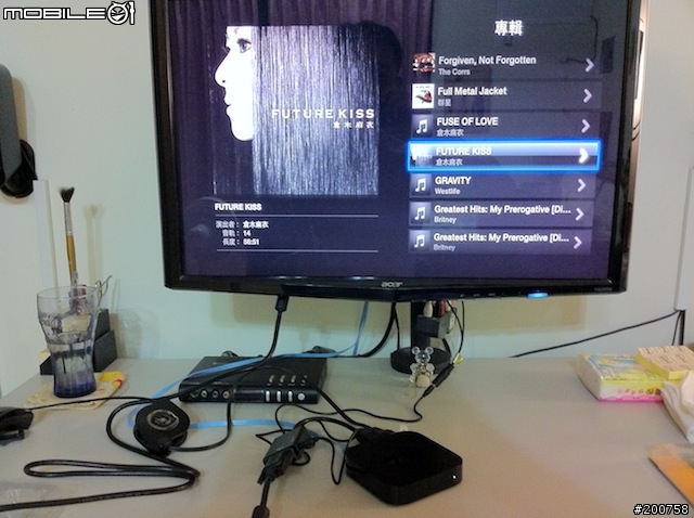 Apple TV3 利用HDMI轉VGA輸出(含立體音效) 的成功案例