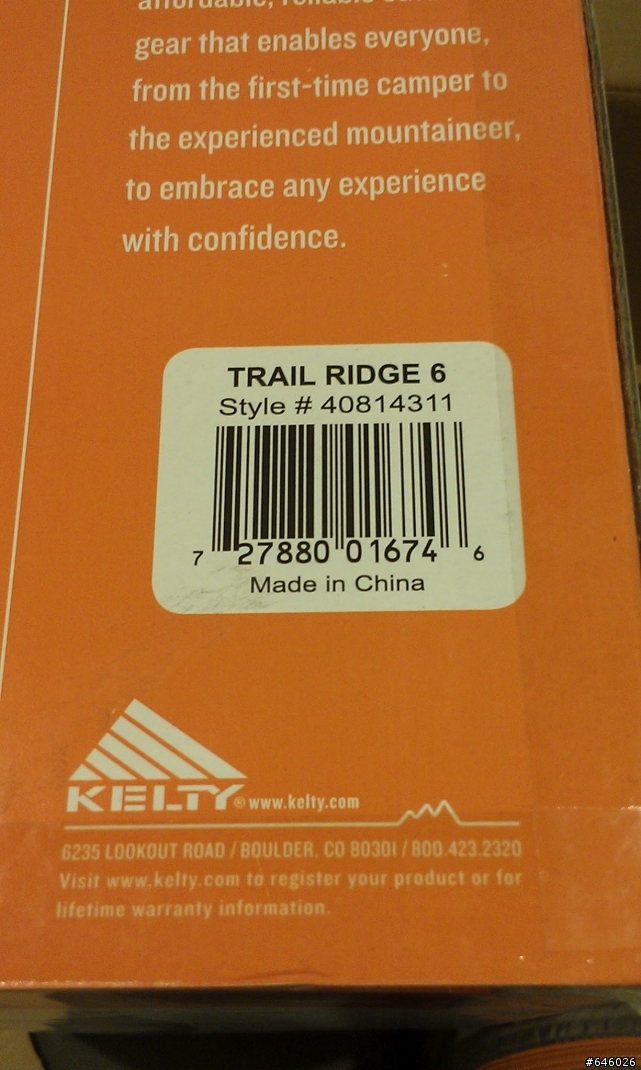 [分享] 新手露營設備-KELTY 6人帳