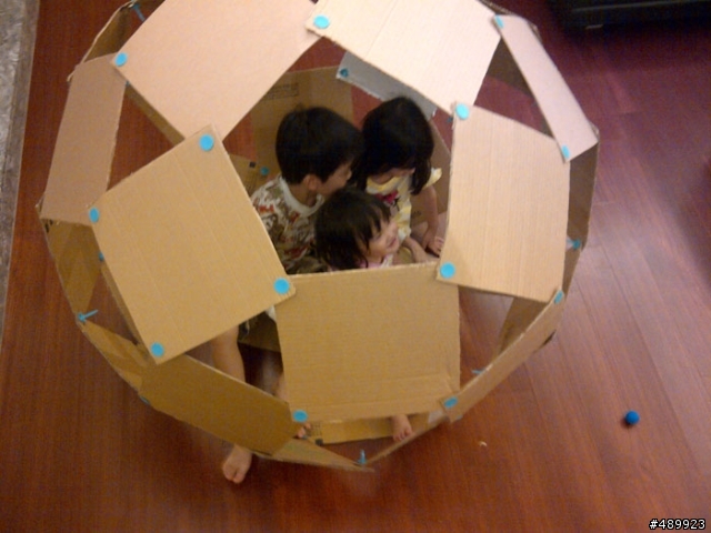 鋼鐵人 MARK VI 1:1 模型製作過程分享 – 紙箱手創 DIY
