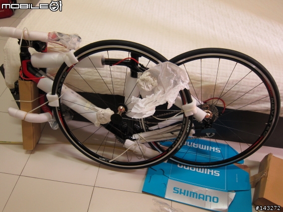 【簡單開箱】2013 GIANT TCR 2 (黑/紅)
