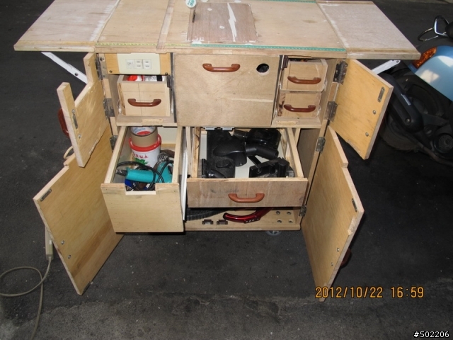 個人簡易工程-第12~4篇-多功能 收納型 組合式 鋸台 - 完成篇 製作紀錄