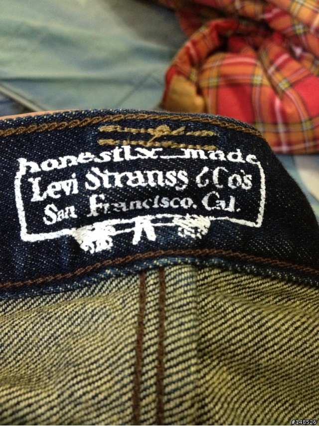 請問一下這款levi's 504的真假