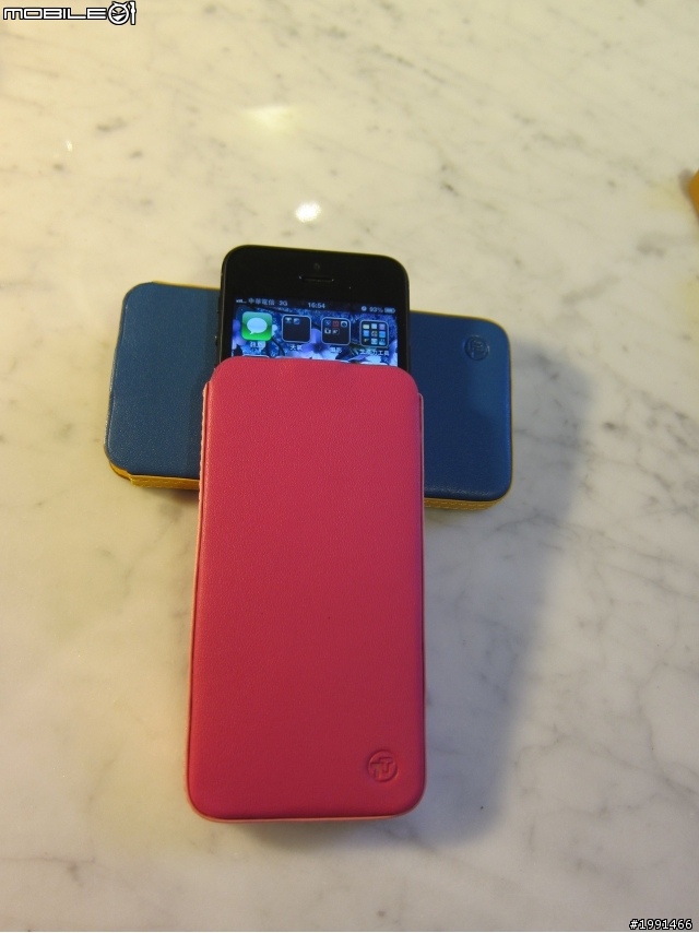 [分享] Apple iphone5 好東西分享中-真皮手工手機皮套