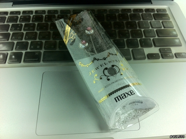 為女王而『聲』-Maxell HP-CN15 Jewel Style耳道式耳機開箱