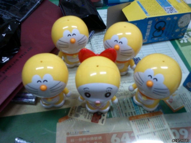 7-11哆啦A夢集點風扇 8隻黃色的哆啦A夢?!?!?!