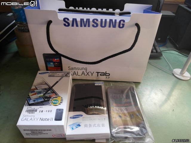 Samsung Galaxy Note II早鳥簡易開箱文