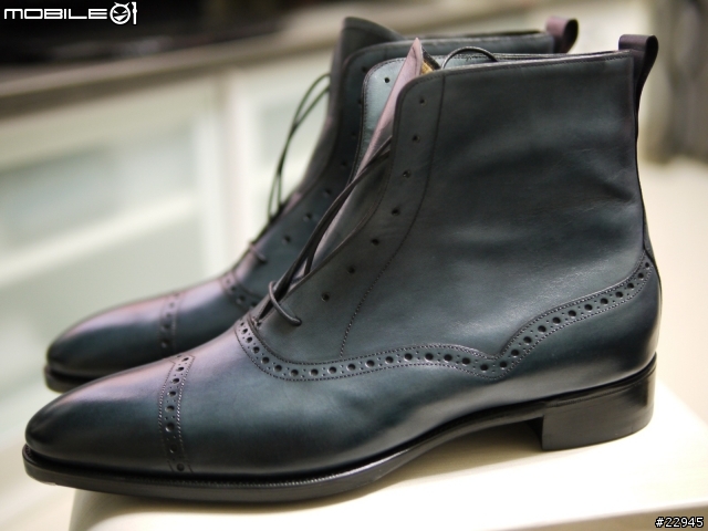 [分享][補實穿] 我的優雅紳士靴.Gaziano Girling Wigmore MTO