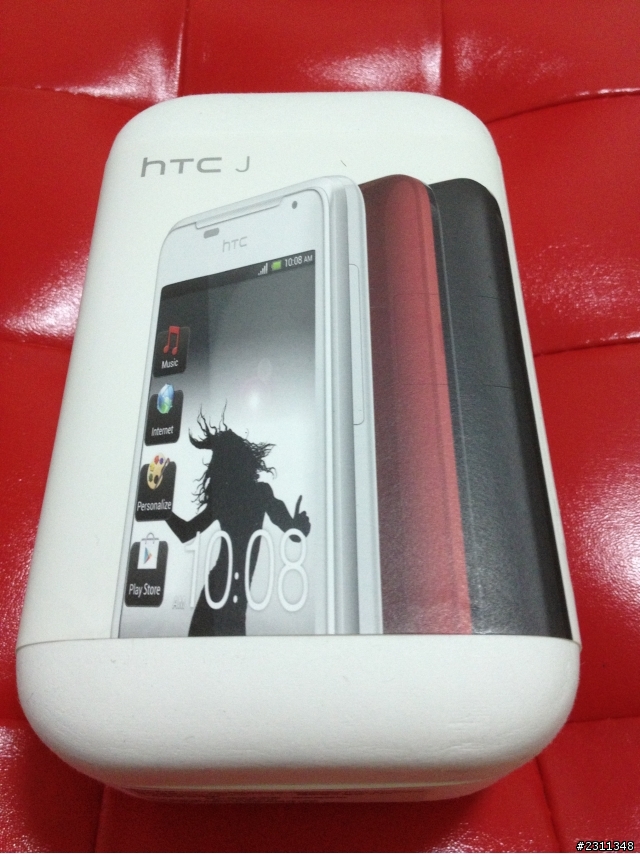 遲來的~HTC-J(白色) 簡易開箱
