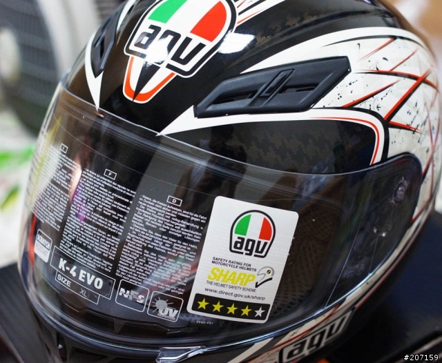 [開箱~] AGV K4 EVO Silver/BK