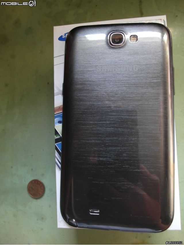 Samsung Galaxy Note II早鳥簡易開箱文