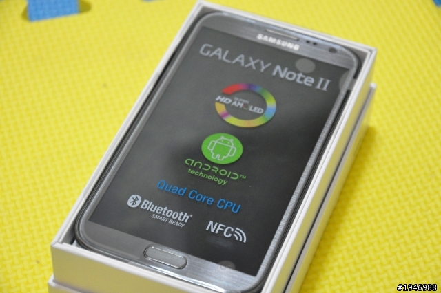 Note2 中午拿到的開箱文(鈦晶灰)