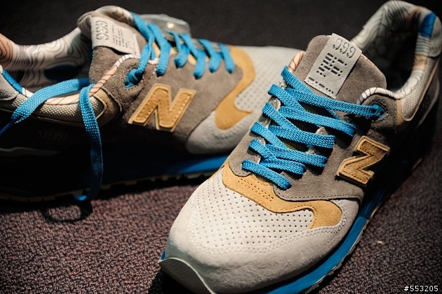 [年度 New Balance999] Steel Blue & Seal