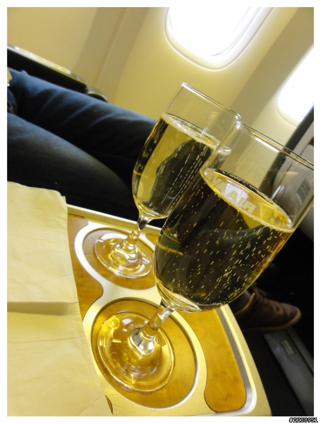 【日本。京都大阪慶生遊】第一次搭乘長榮商務艙