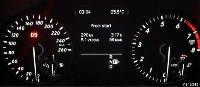 7/31更新 15000KM 總平均油耗 6.4L/100km : W246 B200 CGI 豪華內裝版 開箱