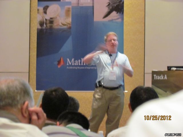 鈦思科技2012 Matlab&simulink技術高峰會@新竹喜來登 隨手亂拍