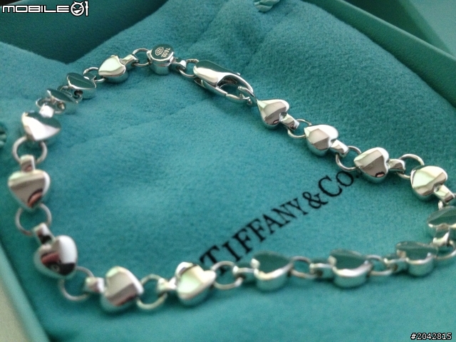 [不專業開箱文]Tiffany & Co.愛心手鍊