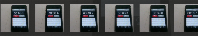HTC 4.1後 拍照速度簡易測試