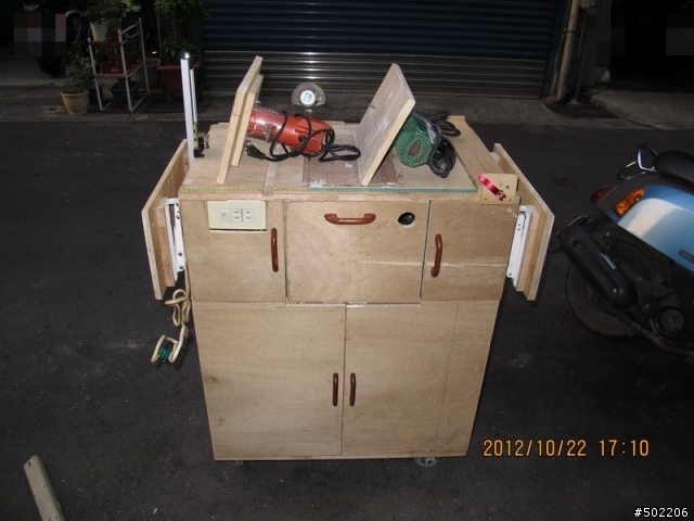 個人簡易工程-第12~4篇-多功能 收納型 組合式 鋸台 - 完成篇 製作紀錄