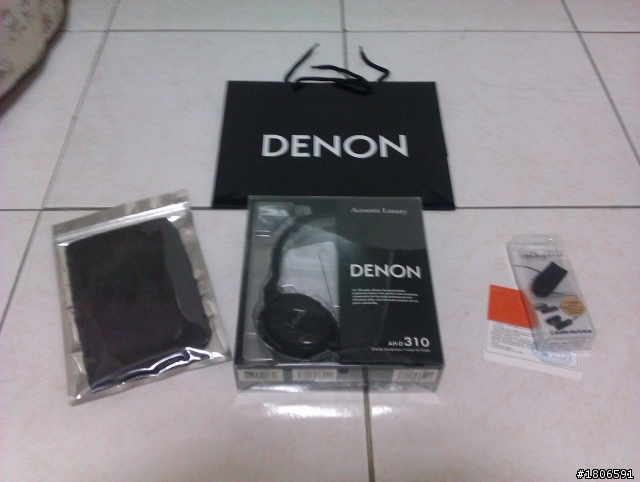 DENON AH-D310 [開箱](第一次嘗試開箱）