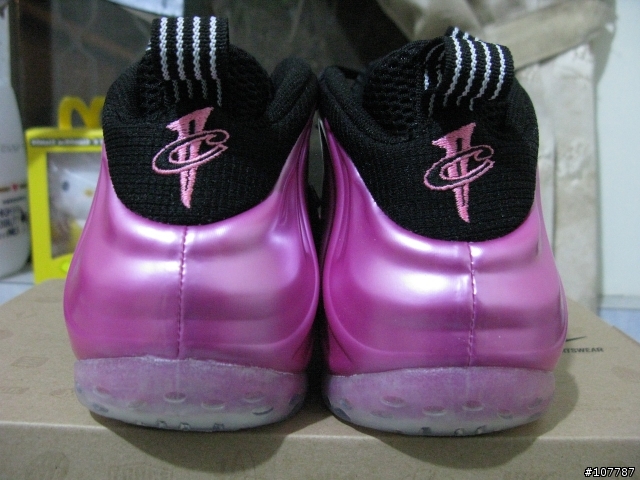 開箱NIKE AIR FOAMPOSITE ONE 粉紅太空鞋