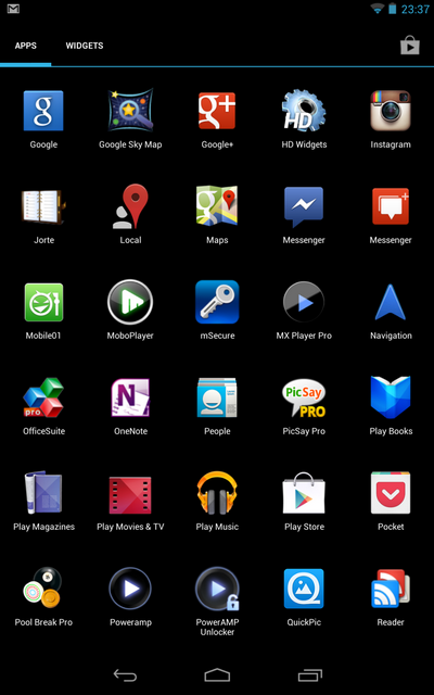 台版 Nexus 7 免 root, 免刷機, Google Play 家族大集合, Play Books, Magazines, Movies 通通跑出來