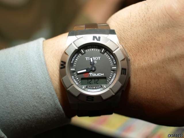 無言的TISSOT T-TOUCH II強迫中獎的開箱