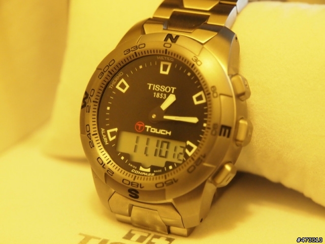 無言的TISSOT T-TOUCH II強迫中獎的開箱