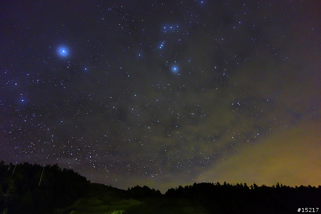 Rx100 星空試拍