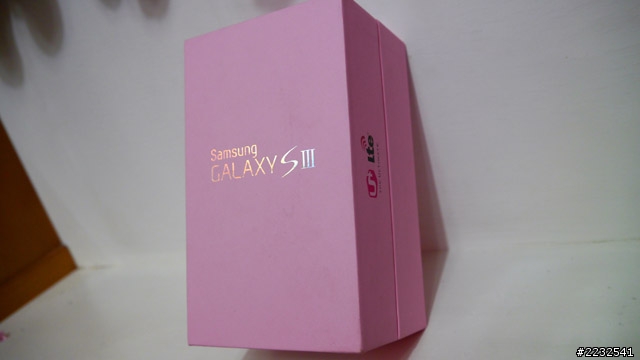 Samsung S3公主系甜美粉紅色 (韓版SHV-E210L) 簡單開箱 [SIII]