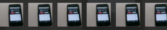 HTC 4.1後 拍照速度簡易測試
