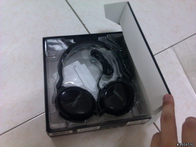 DENON AH-D310 [開箱](第一次嘗試開箱）